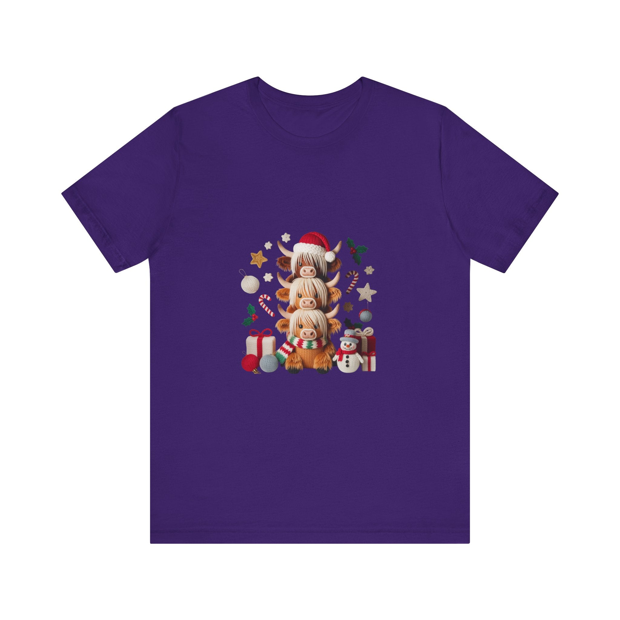 Christmas Gnomes Family Tee — Holiday Santa Hat Stack Graphic T-Shirt